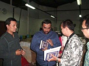 Kunjungan Yusuf Mansur dan Syaikh Farooq