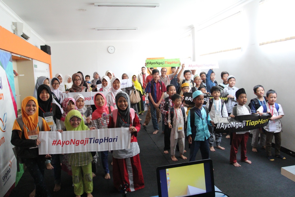 Keseruan Sanlat Al-Falah Berkunjung Ke Syaamil Quran5